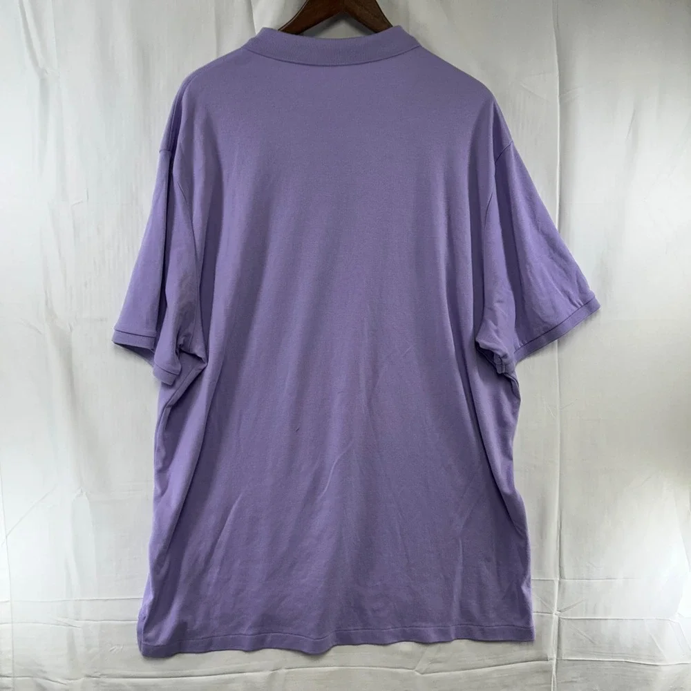 Polo Ralph Lauren Polo Shirt Mens XXL Purple Short Sleeve Embroidered Pony